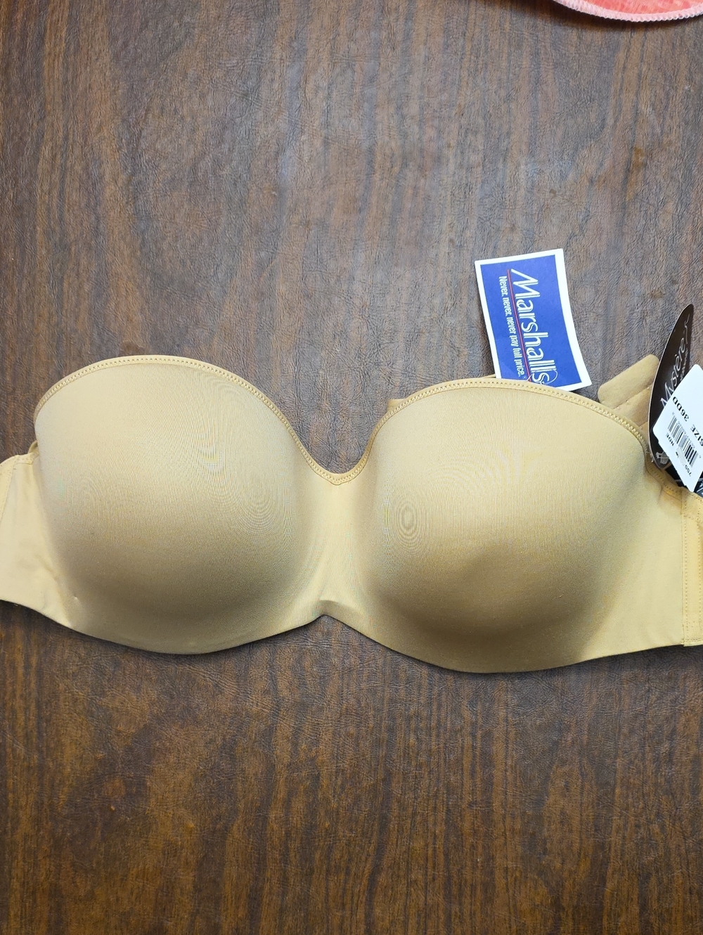 NWT Le Mystere Convertible Nude Seamless T-shirt Bra